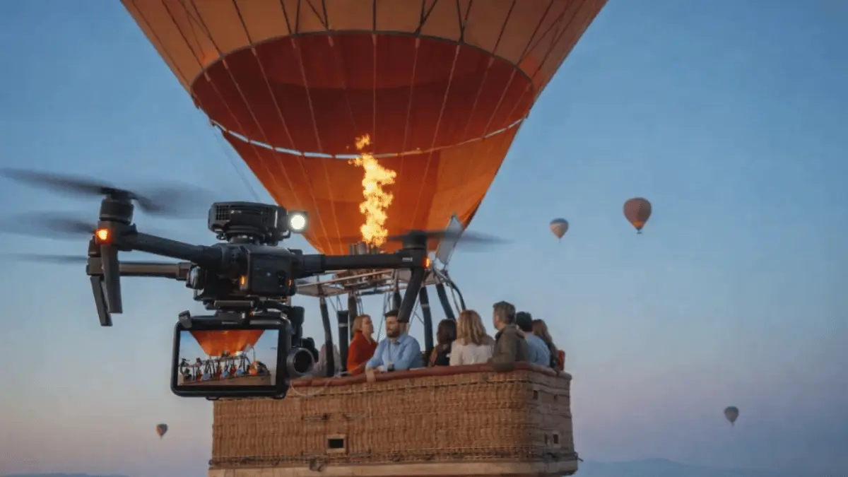Air Balloon Marrakech : vol en montgolfière à Marrakech avec vue sur l'Atlas