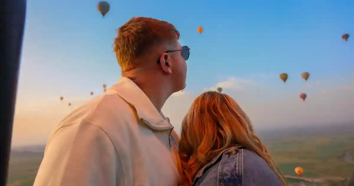 Private hot air balloon Marrakech flight at sunrise
