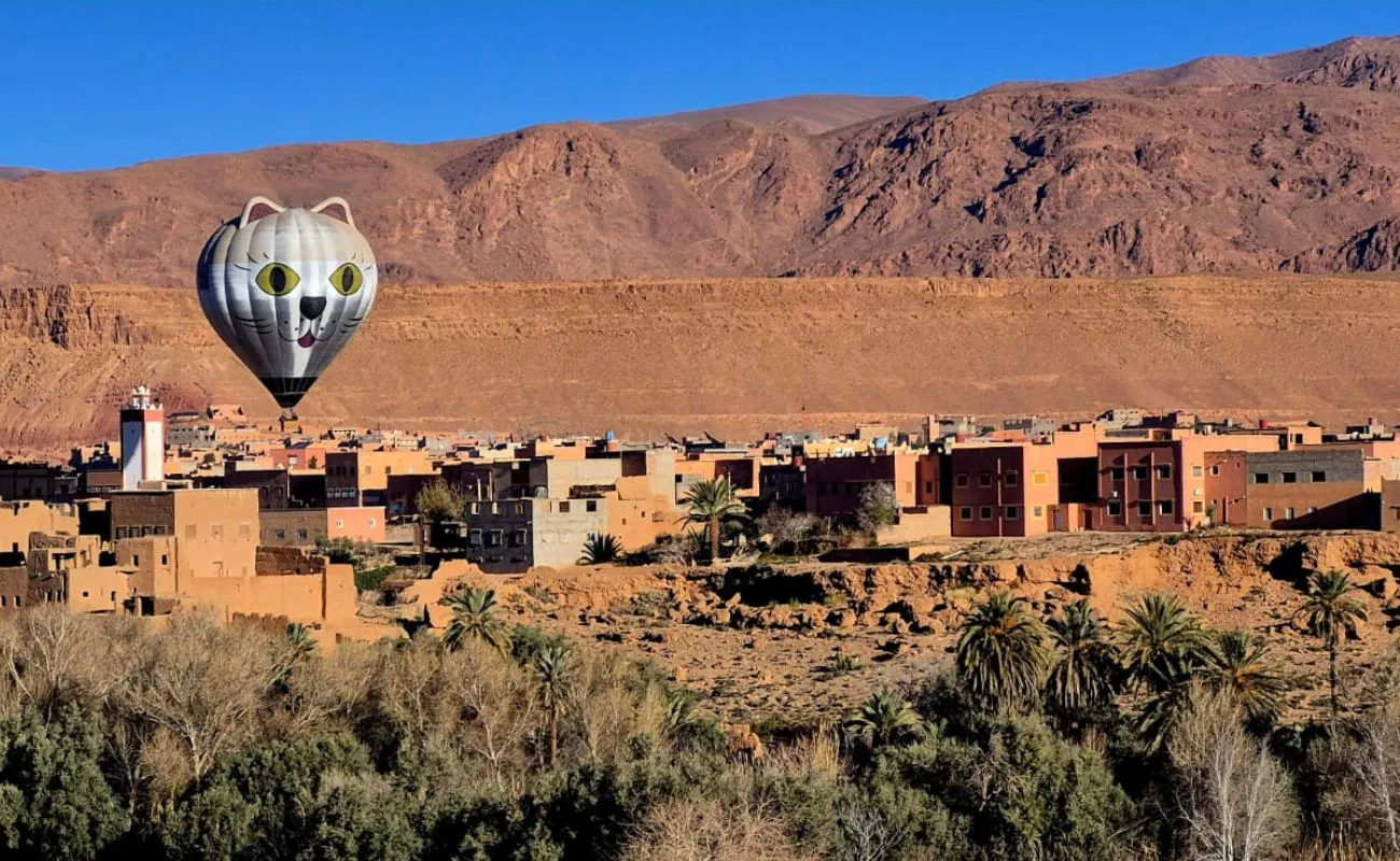 Sunrise Hot Air Balloon Ride Marrakech: Soar Above the Atlas Mountains