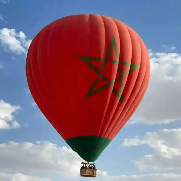 Morocco Hot Air Balloons over Marrakech at sunrise