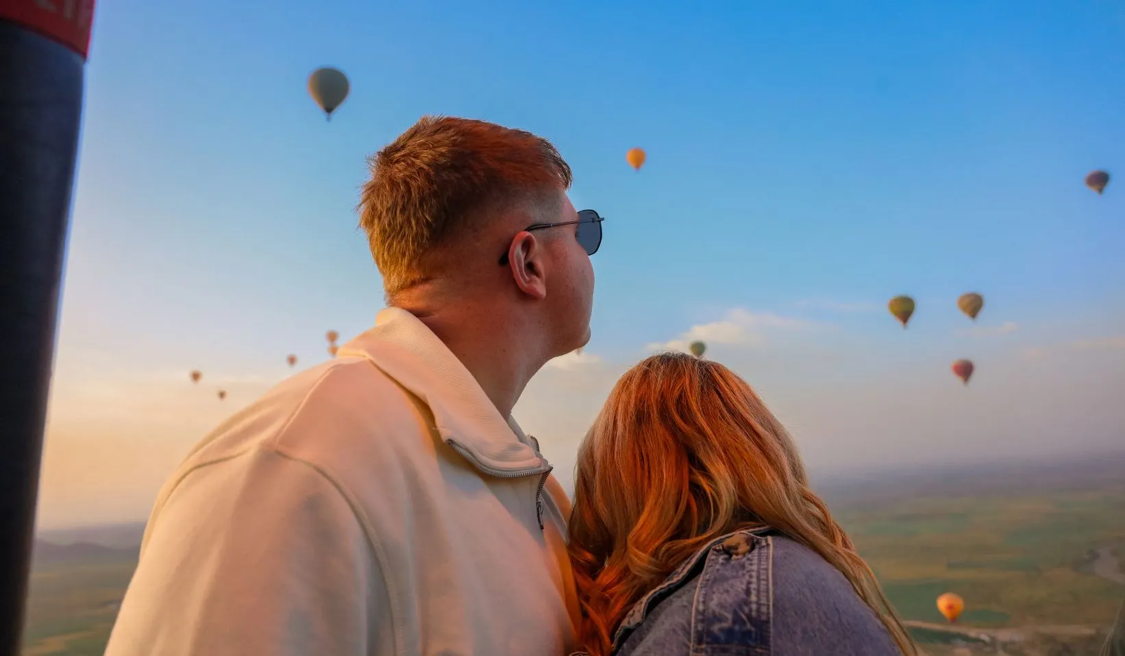 Hot Air Balloon Marrakech over the Moroccan countryside