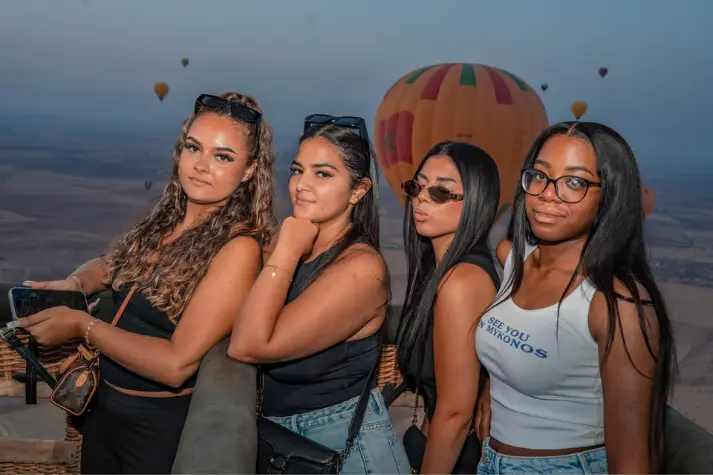 Sunrise Hot Air Balloon Ride in Marrakech