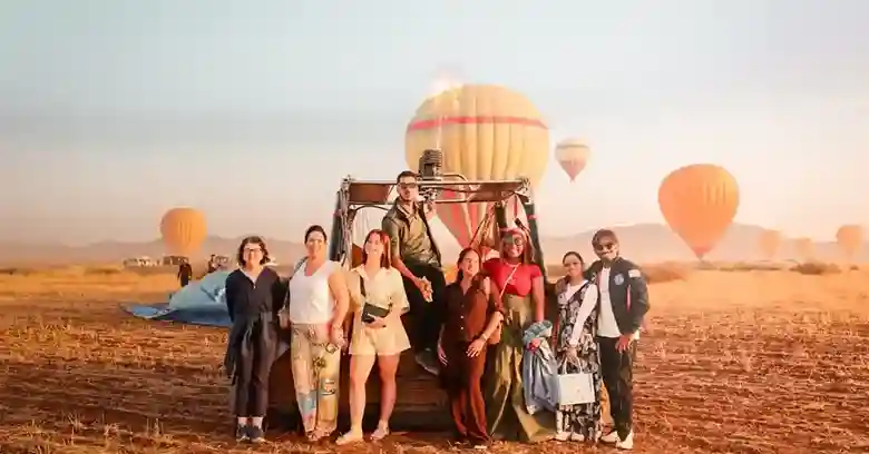 Group Hot Air Balloon Marrakech for Corporate and Private Groups
